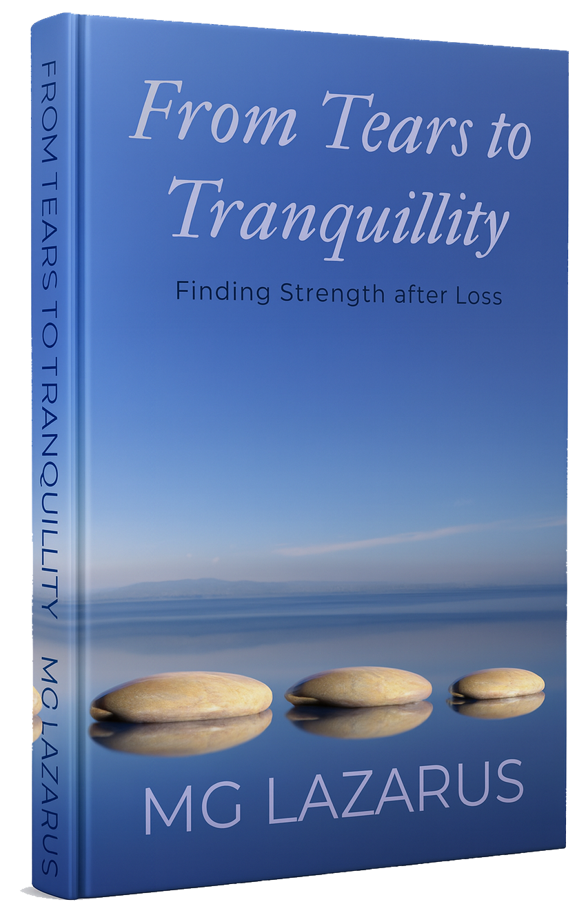From Tears to Tranquillity book cover — Dr MG Lazarus